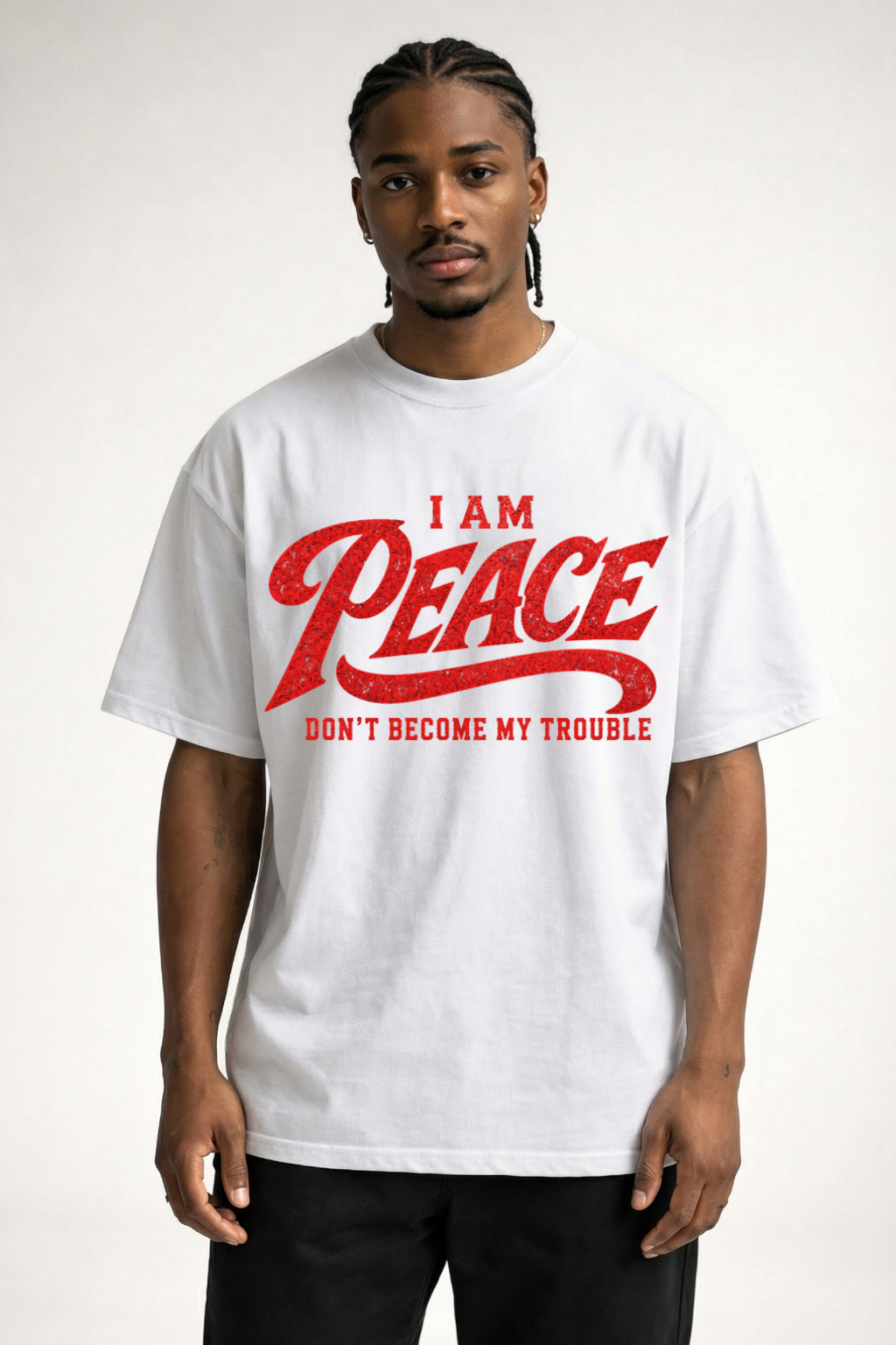I AM PEACE - OVERSIZED SHIRT
