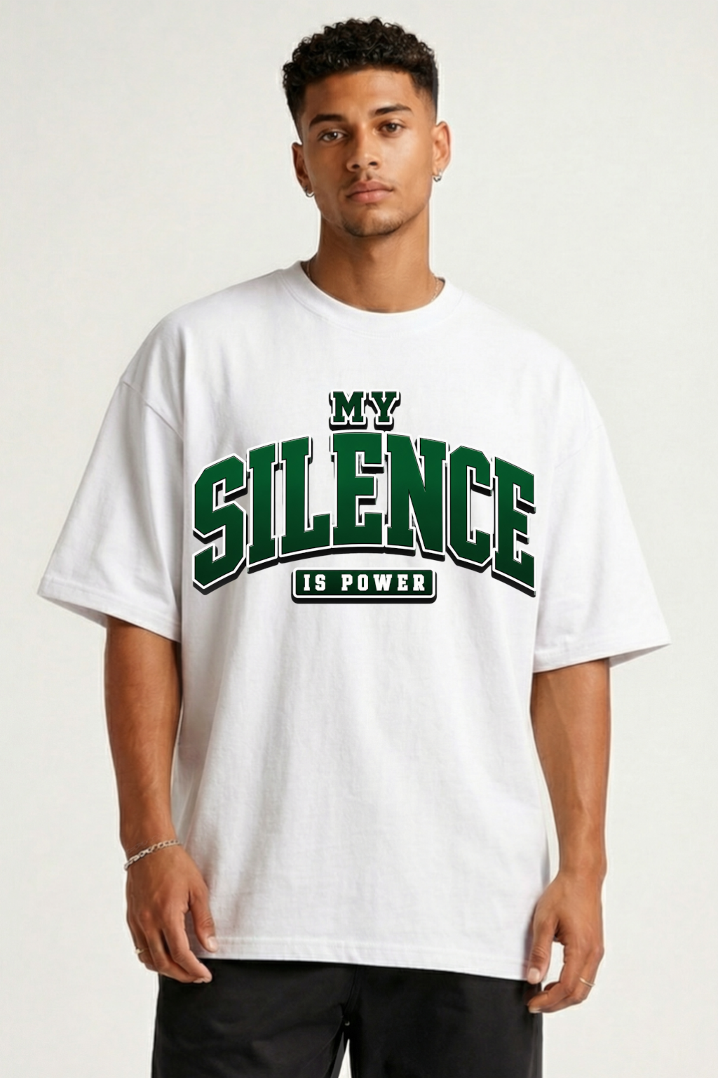 MY SILENCE - OVERSIZED SHIRT