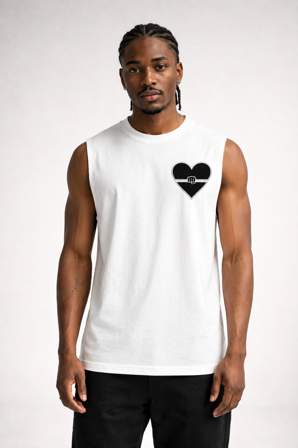 Sleeveless Oversized Tee