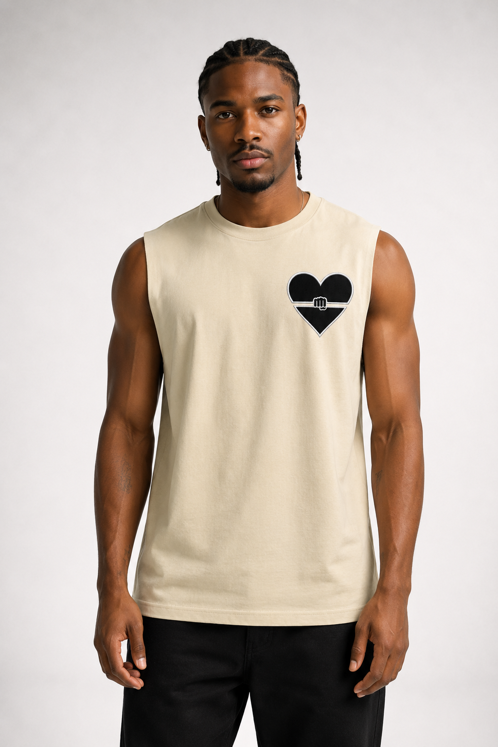 Sleeveless Oversized Tee