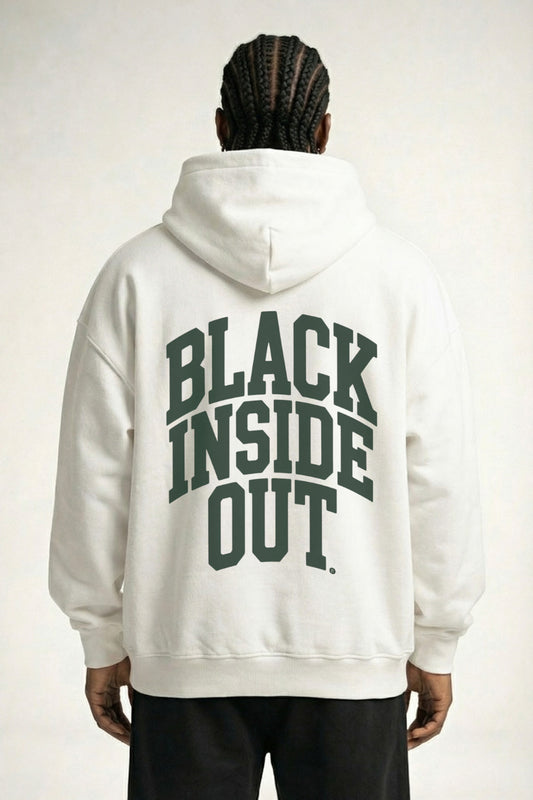 BLACK INSIDE OUT - OVERSIZED HOODIE