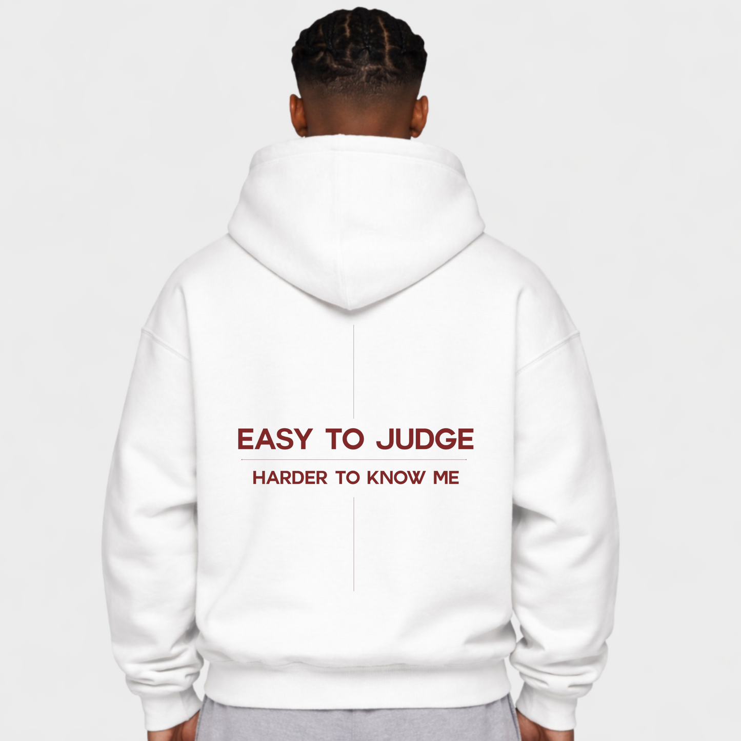 EASY TO JUDGE - OVERSIZED HOODIE