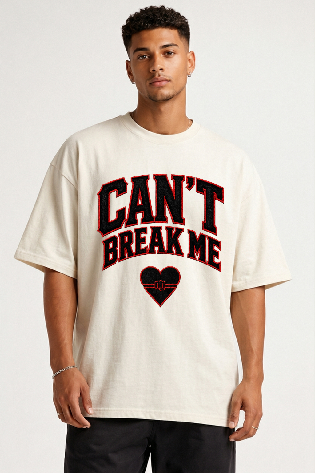 CAN'T BREAK ME - OVERSIZED SHIRT