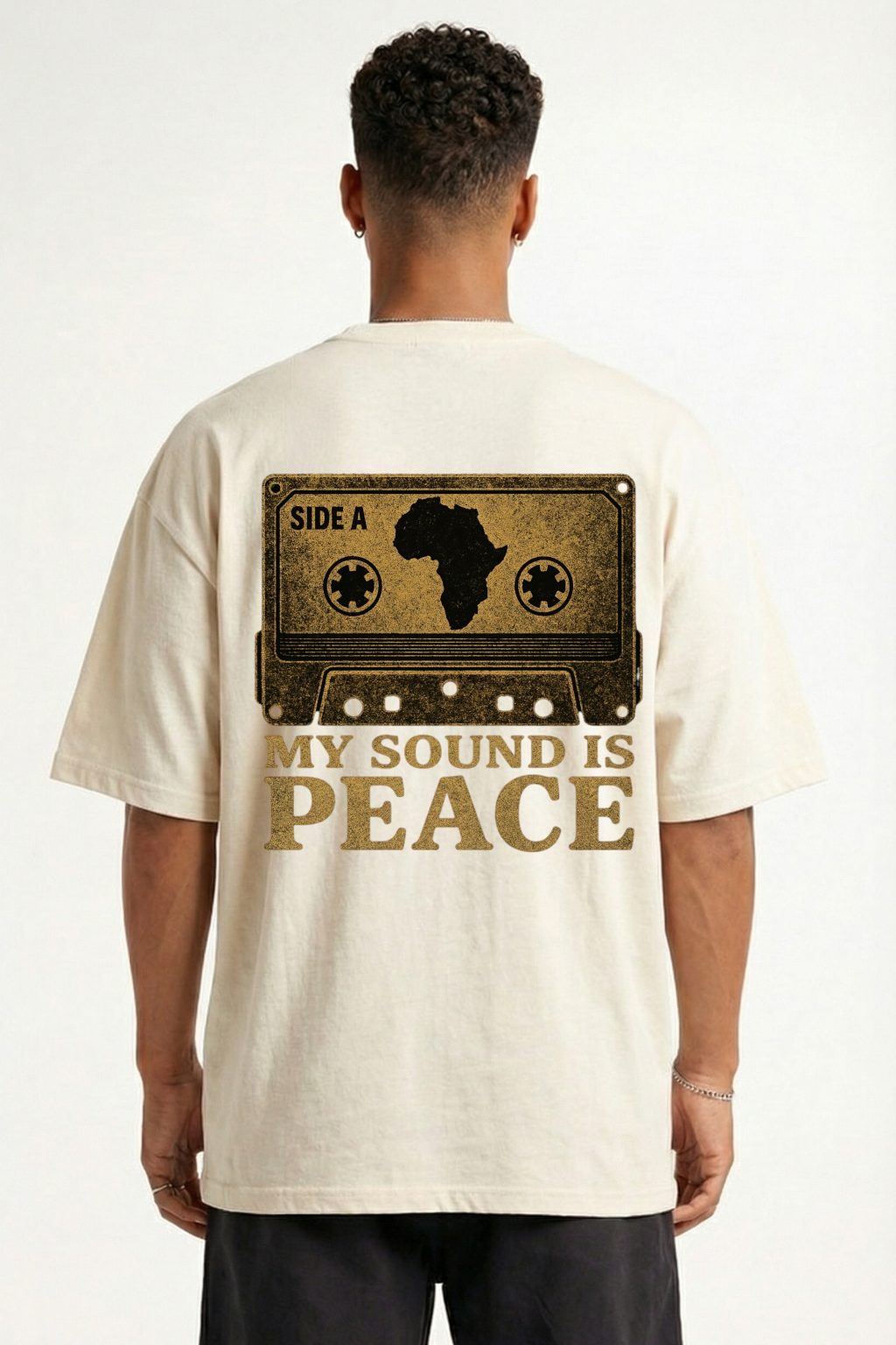 MY SOUND IS PEACE - OVERSIZED SHIRT