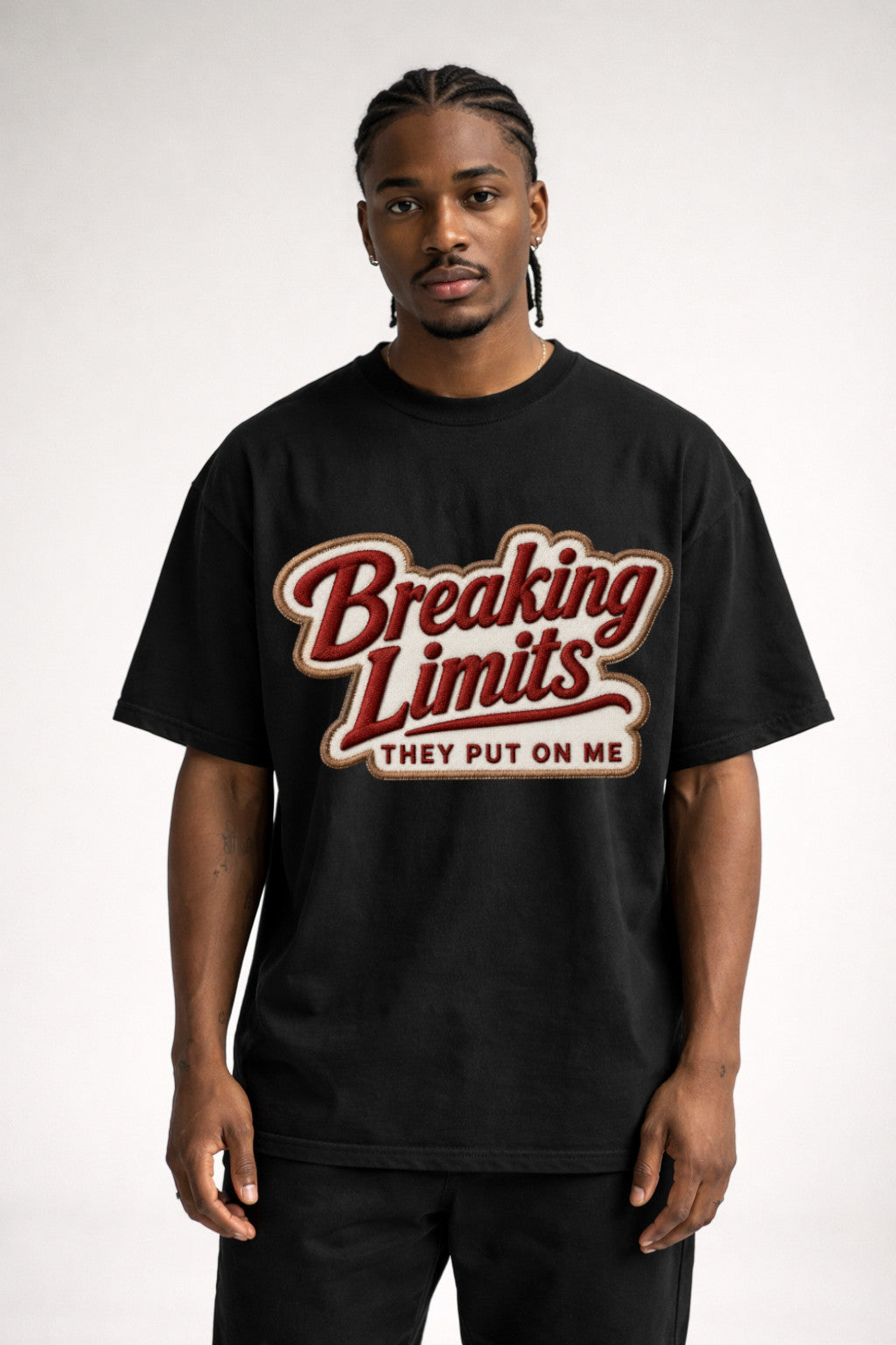 BREAKING LIMITS - OVERSIZED SHIRT  (DTF DRUCK)