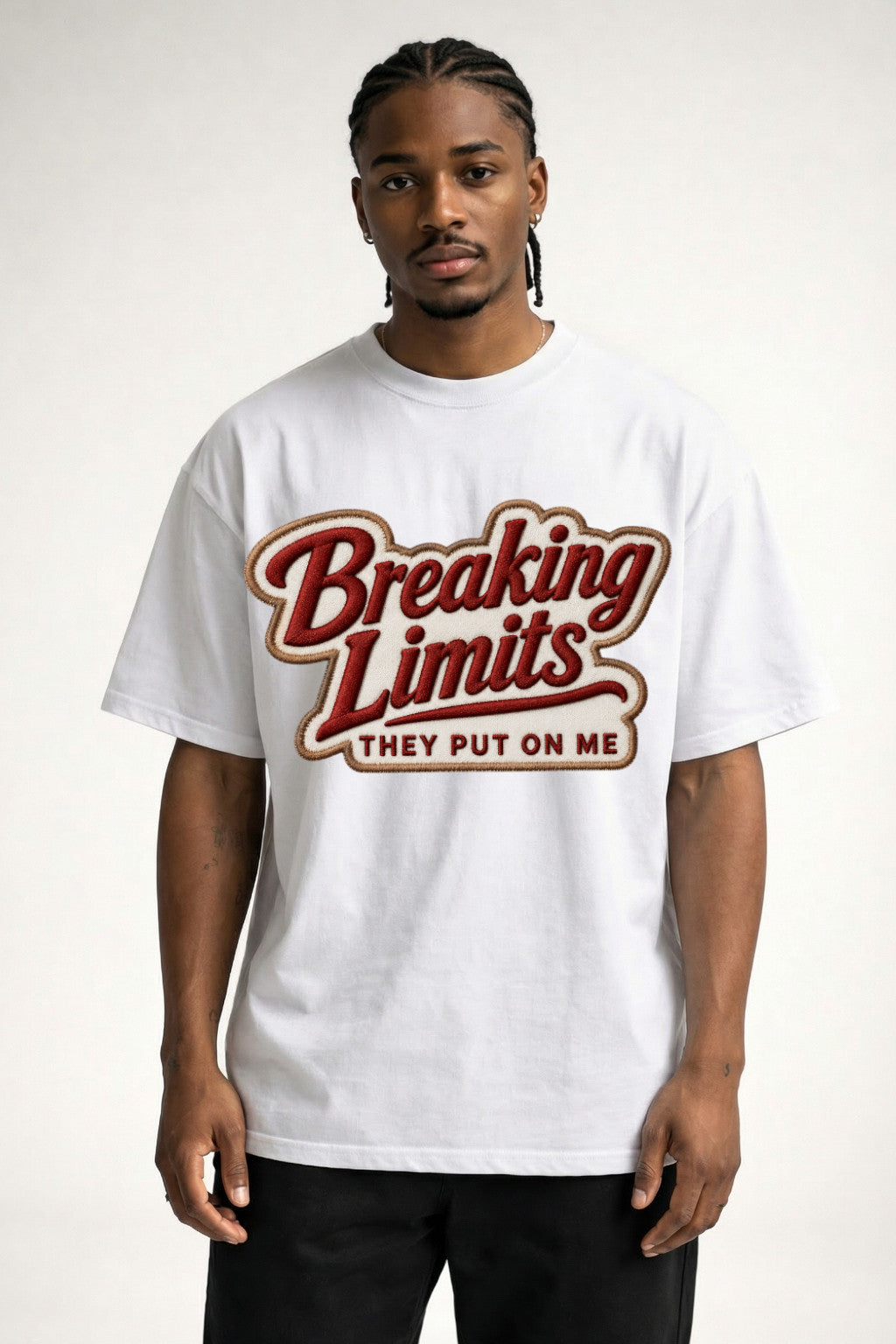 BREAKING LIMITS - OVERSIZED SHIRT  (DTF DRUCK)