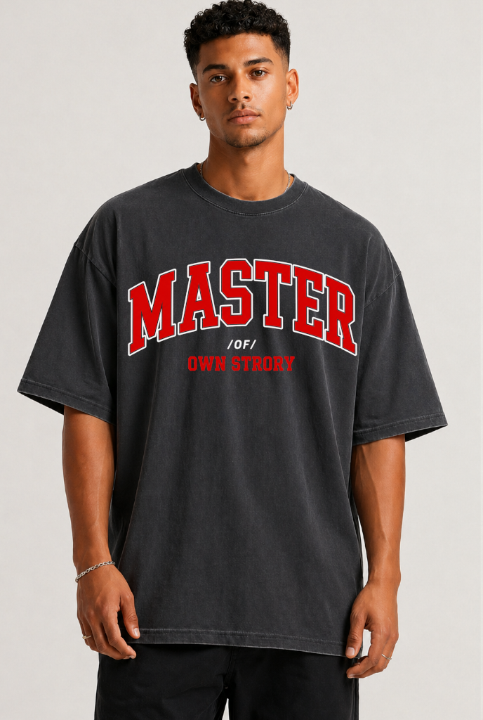 MASTER OF MY OWN STORY - OVERSIZED SHIRT