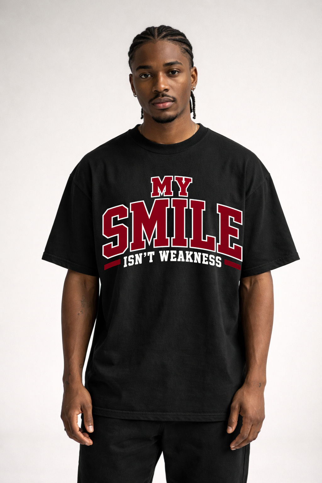 MY SMILE - OVERSIZED SHIRT