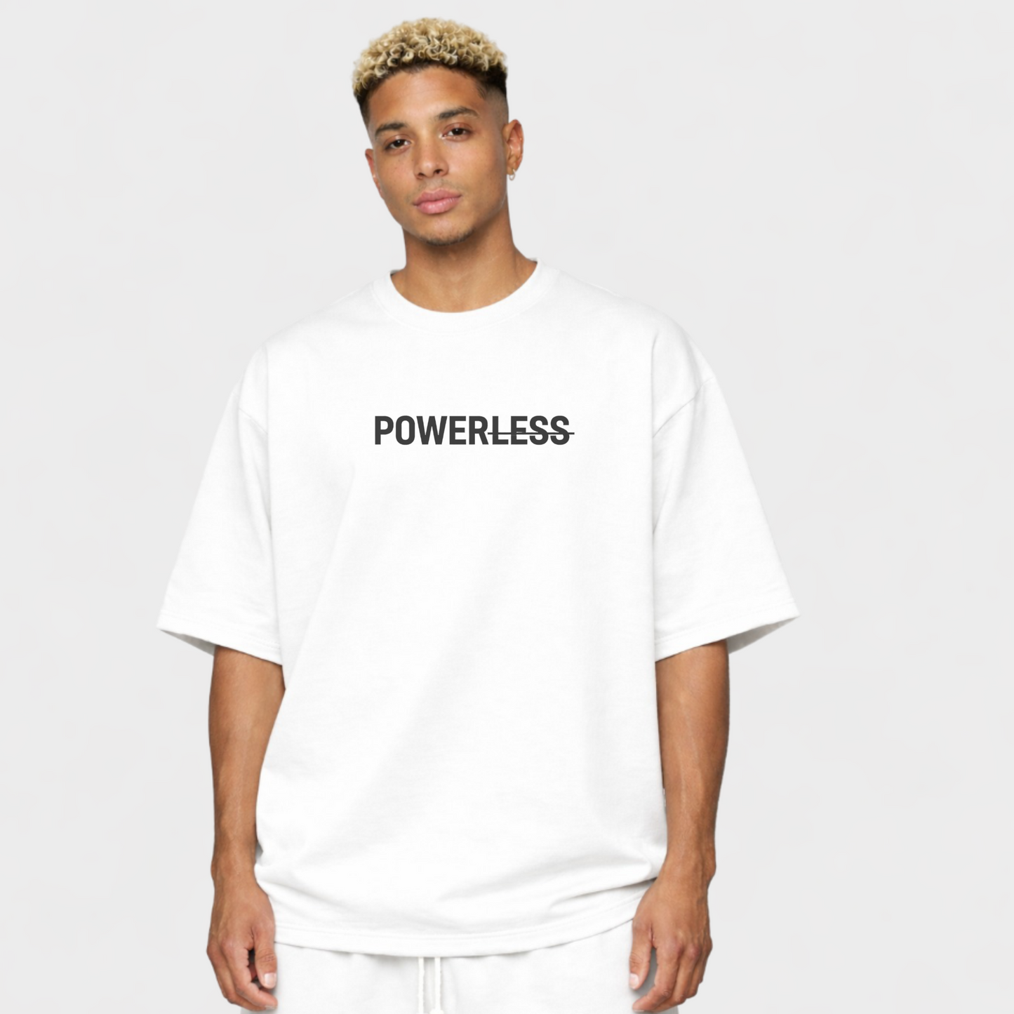 POWERLESS - OVERSIZED SHIRT