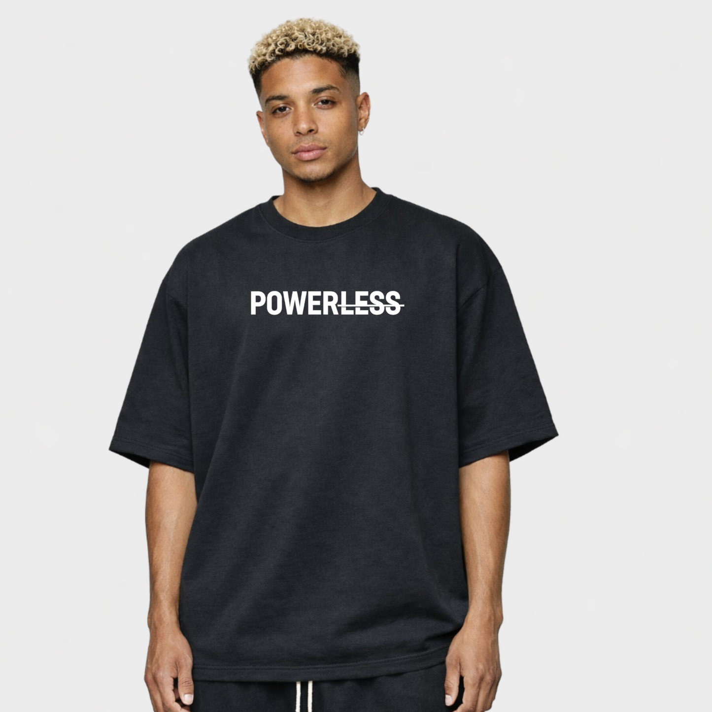 POWERLESS - OVERSIZED SHIRT