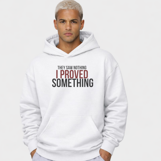 THEY SAW NOTHING - OVERSIZED HOODIE