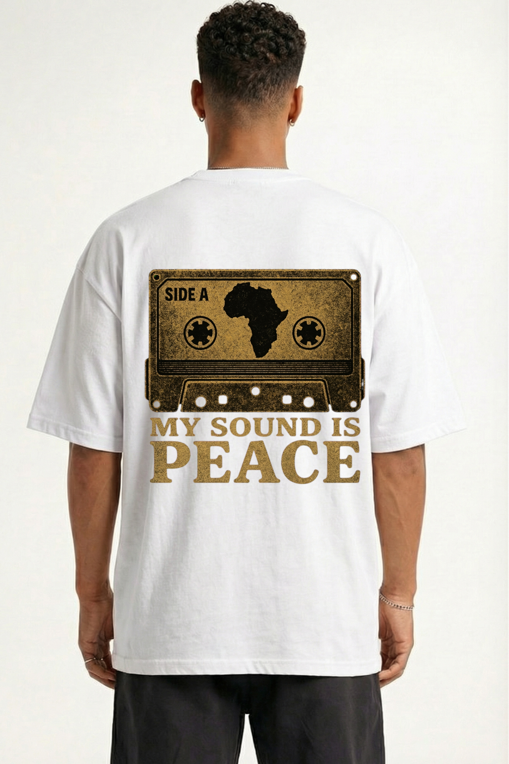 MY SOUND IS PEACE - OVERSIZED SHIRT