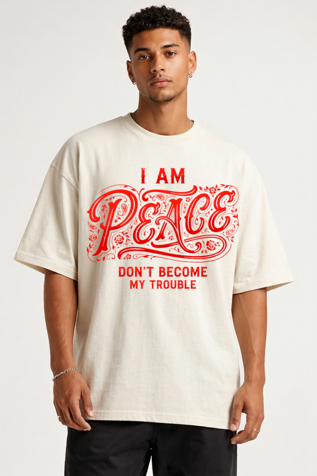 I AM PEACE - OVERSIZED SHIRT