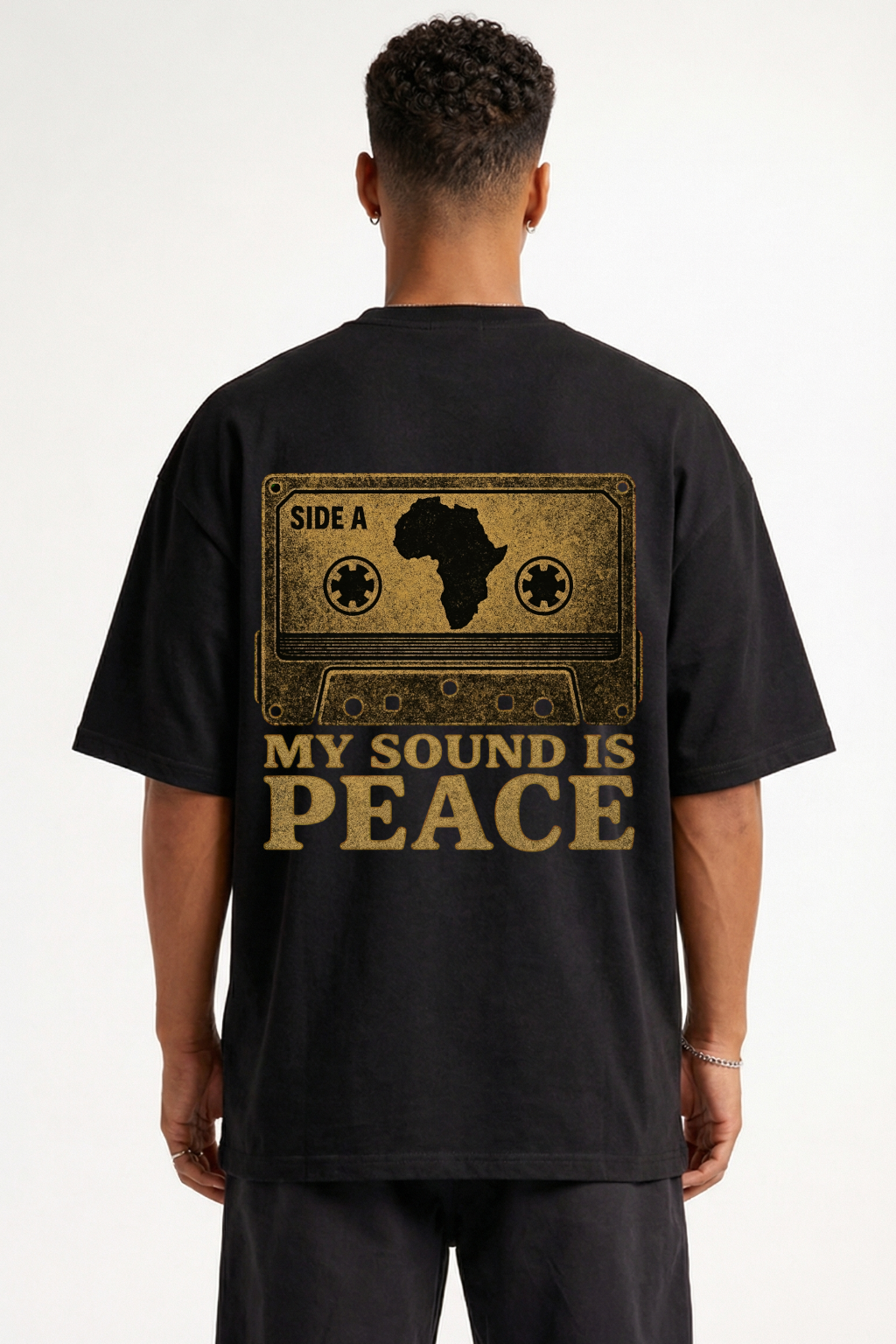MY SOUND IS PEACE - OVERSIZED SHIRT
