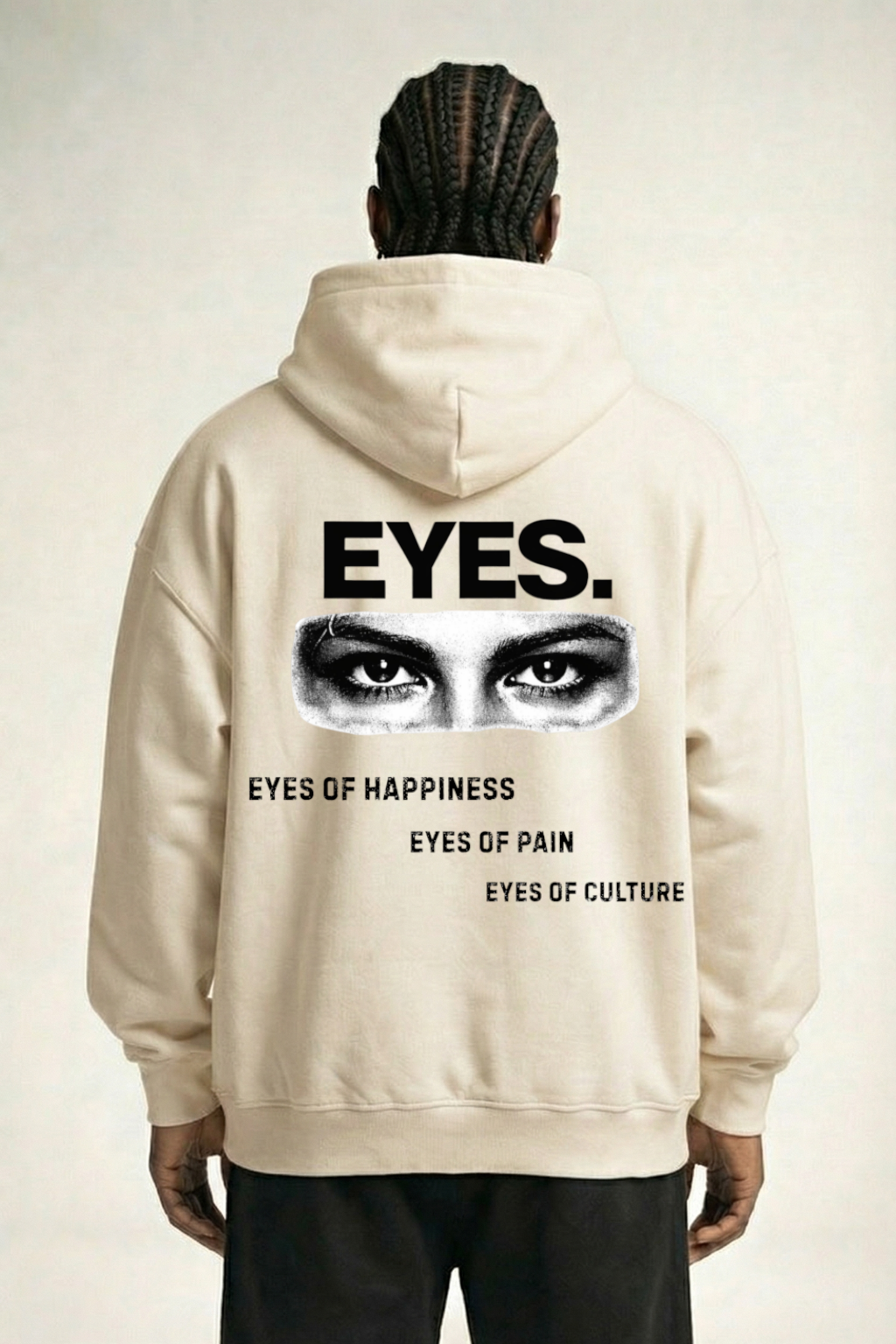 EYES. - OVERSIZED HOODIE