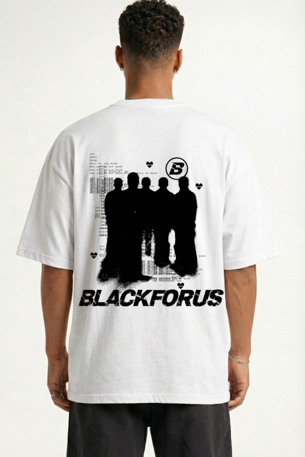 BLACKFORUS - OVERSIZED SHIRT