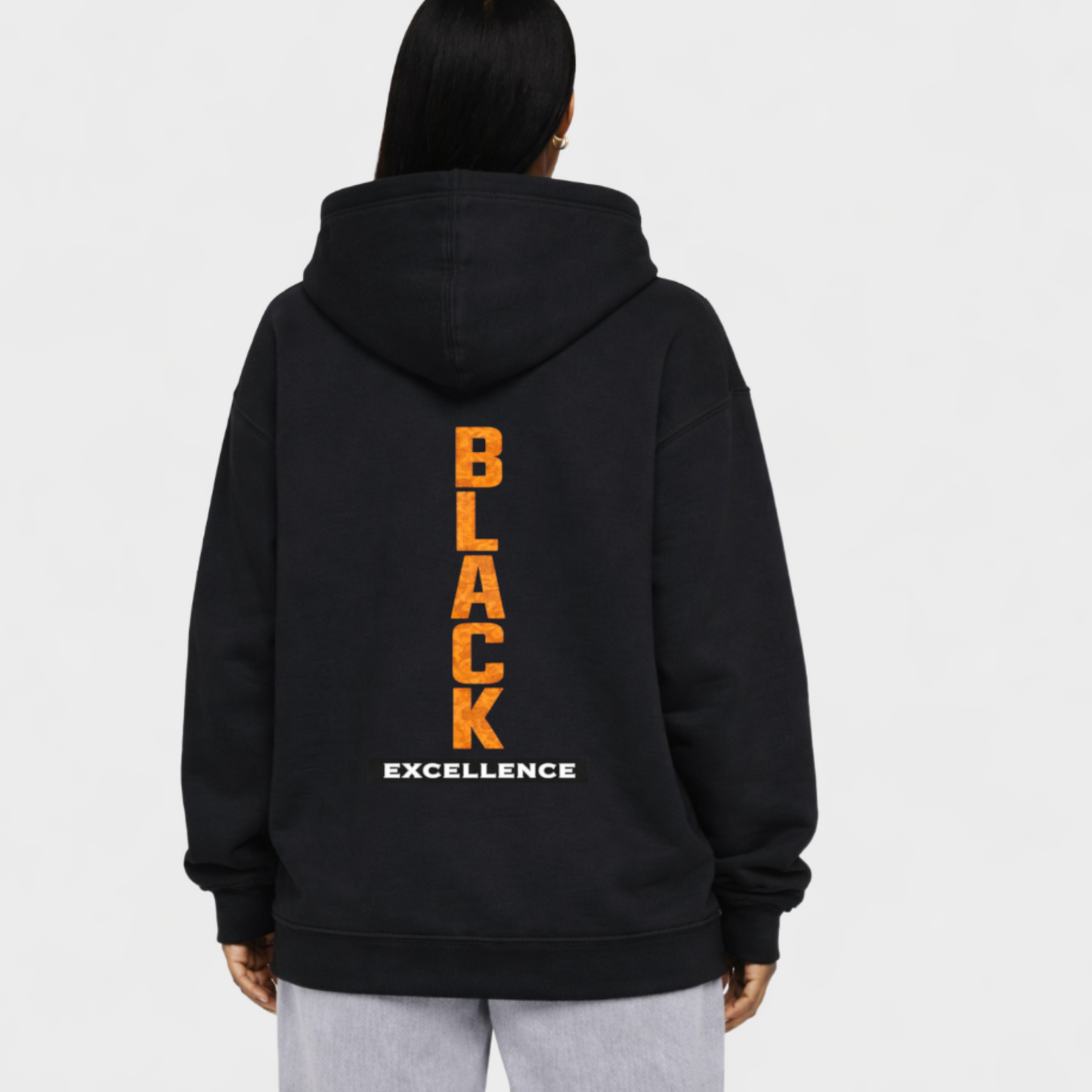 BLACK EXCELLENT - OVERSIZED HOODIE