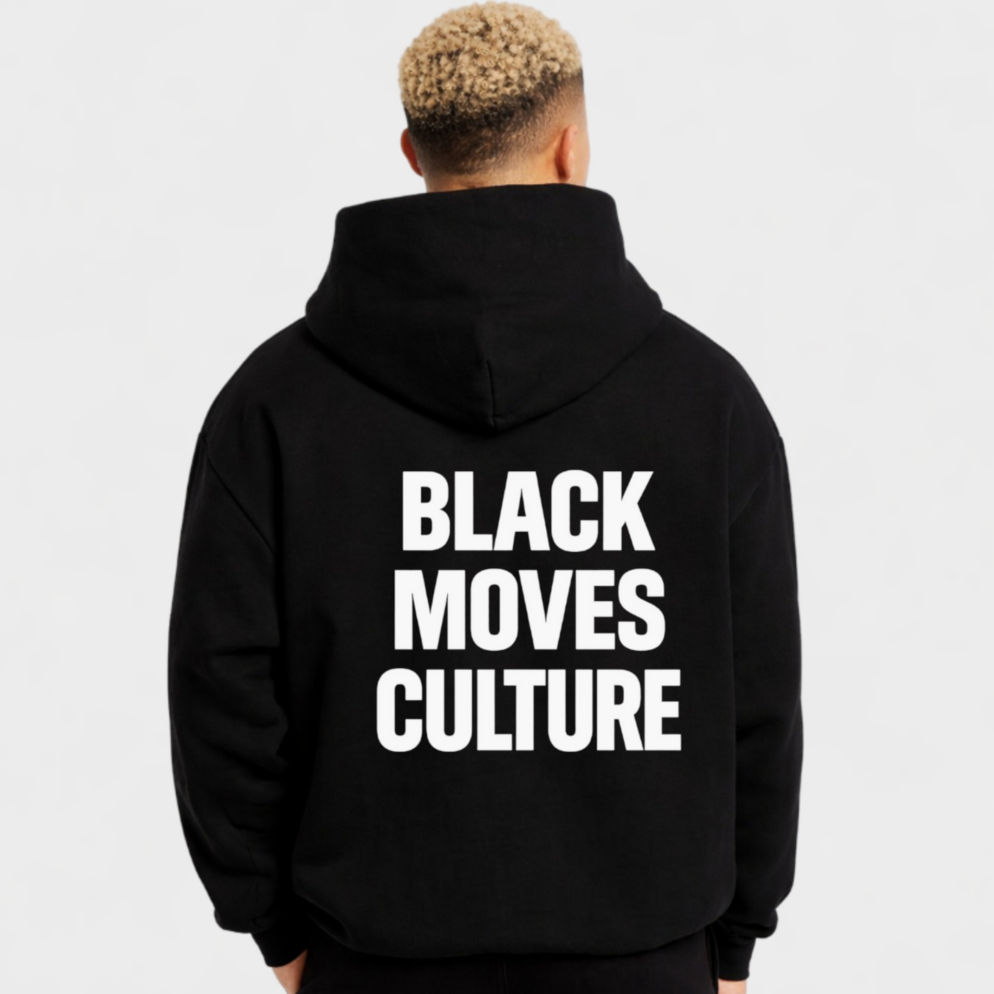 BLACK MOVES CULTURE - OVERSIZED HOODIE