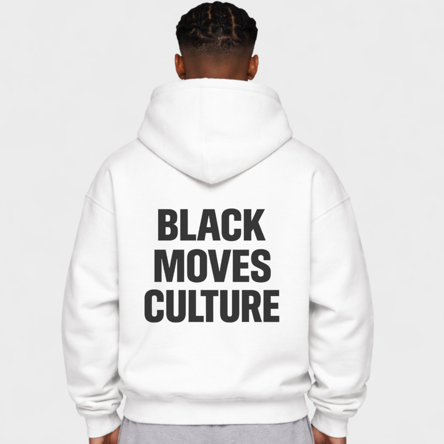BLACK MOVES CULTURE - OVERSIZED HOODIE