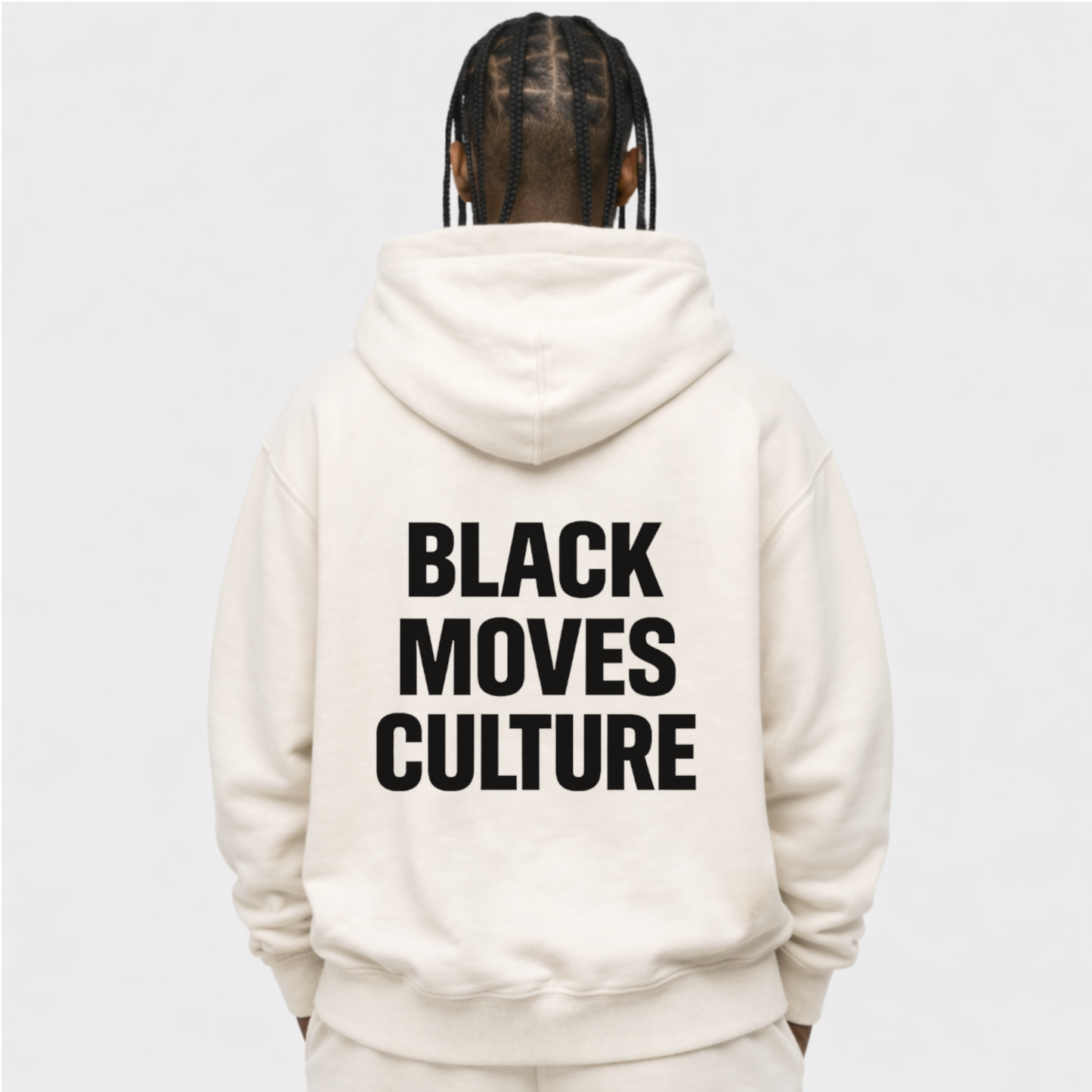 BLACK MOVES CULTURE - OVERSIZED HOODIE