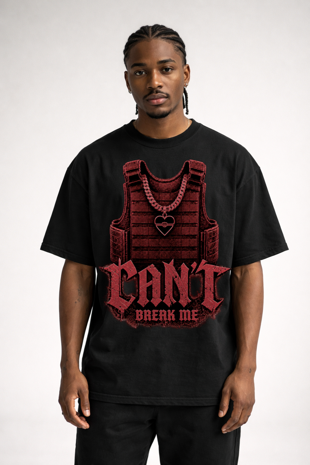 CAN'T BREAK ME - OVERSIZED SHIRT