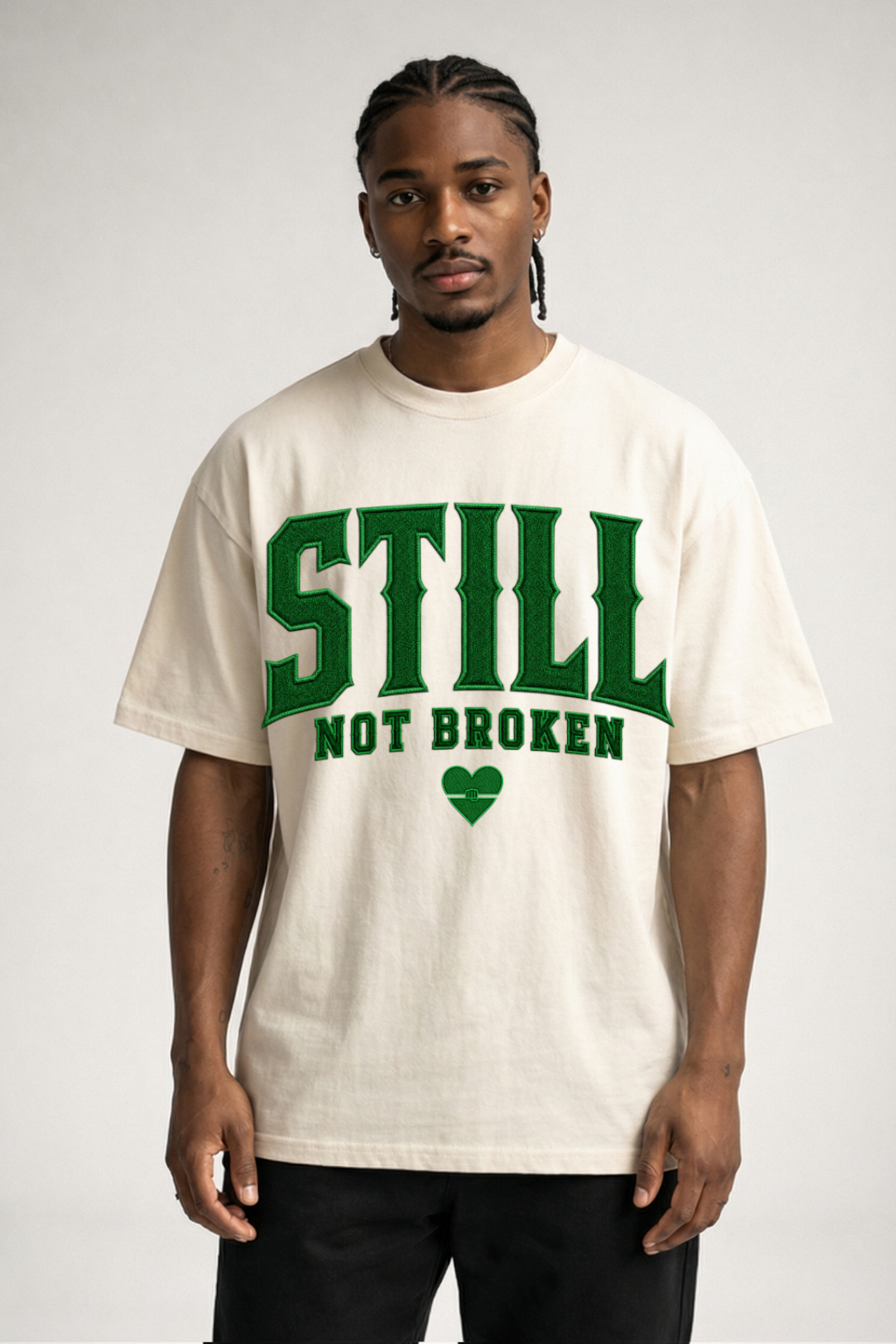 STILL NOT BROKEN - OVERSIZED SHIRT