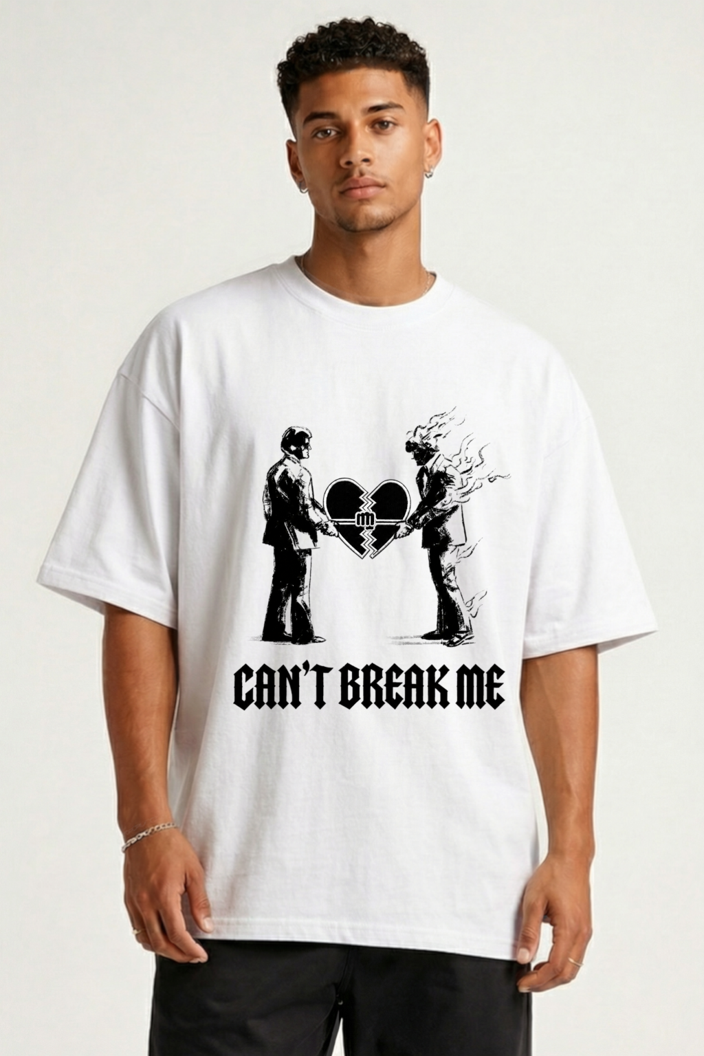 CAN'T BREAK ME - OVERSIZED SHIRT