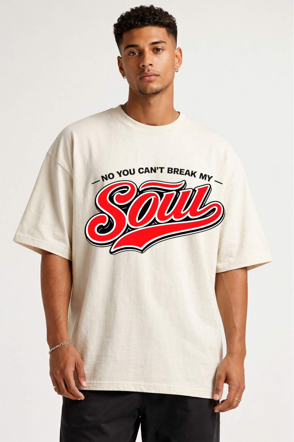 YOU CAN'T BREAK MY SOUL - OVERSIZED SHIRT