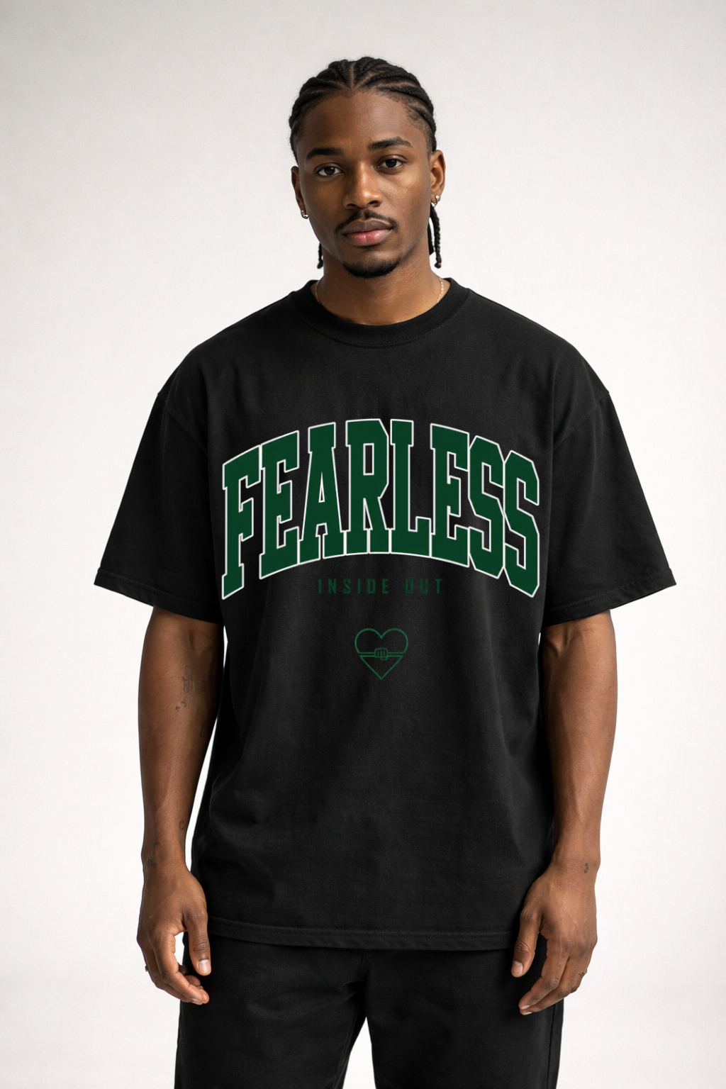 FEARLESS INSIDE OUT - OVERSIZED SHIRT