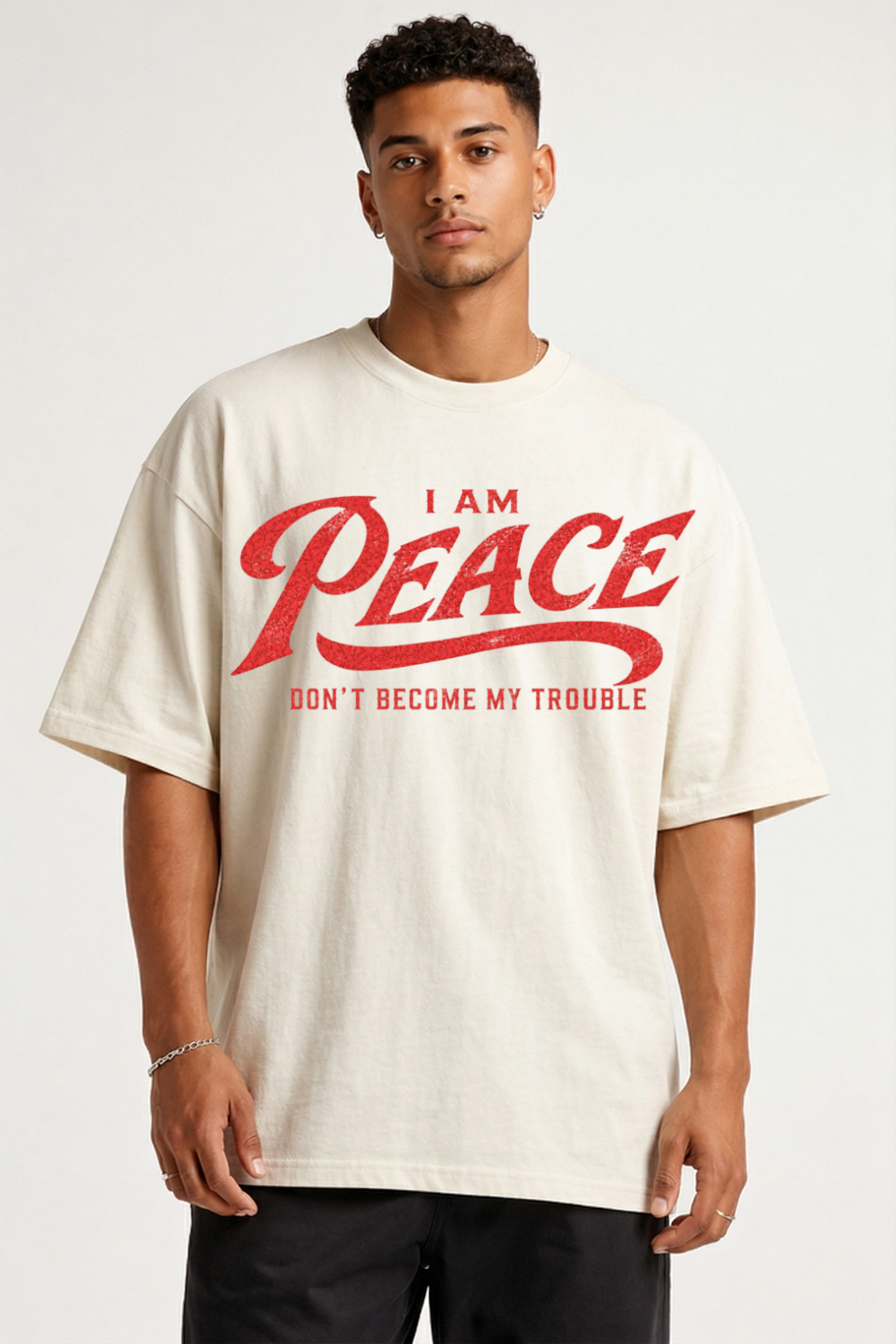I AM PEACE - OVERSIZED SHIRT