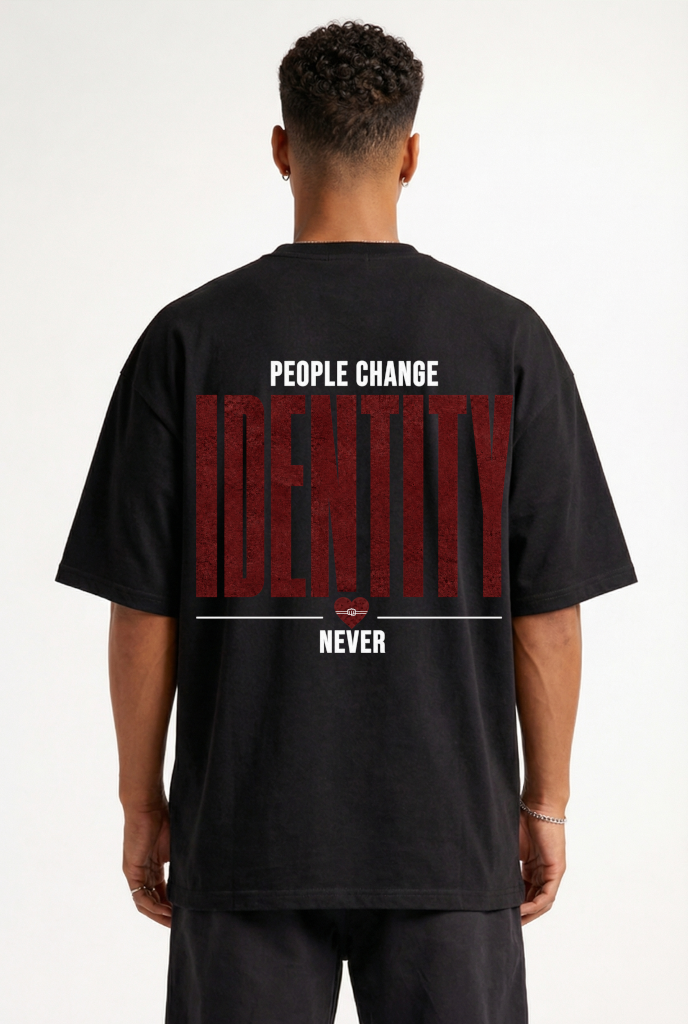 PEOPLE CHANGE IDENTITY - OVERSIZED HOODIE
