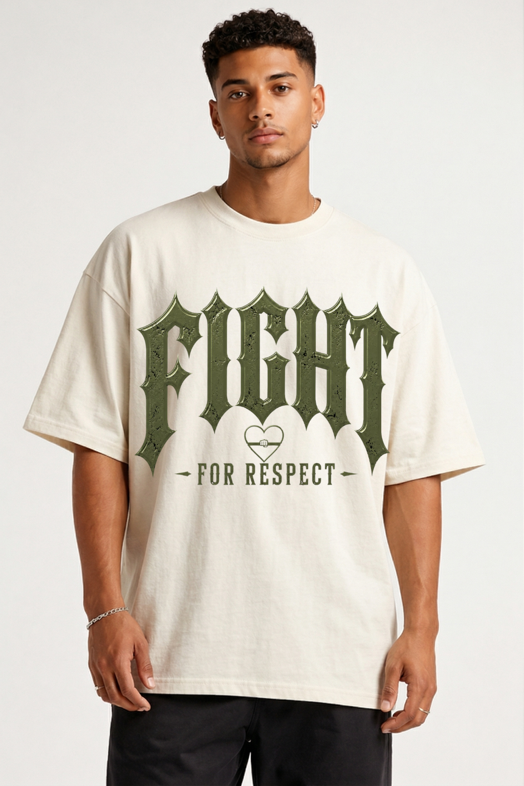 FIGHT FOR RESCPECT - OVERSIZED SHIRT