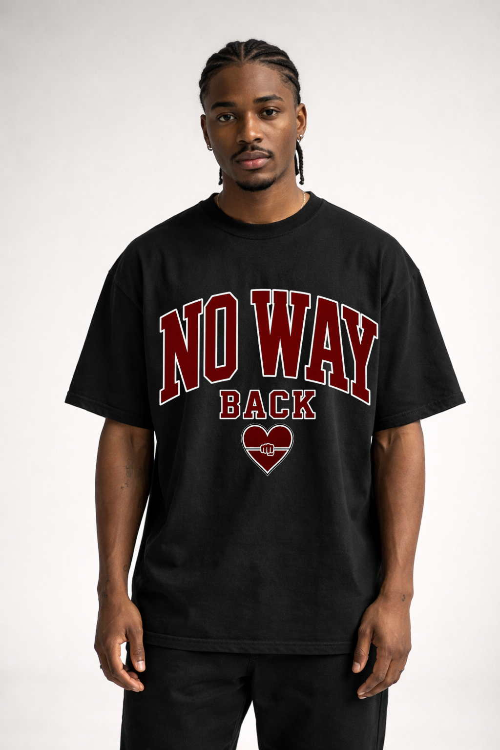 NO WAY BACK - OVERSIZED SHIRT