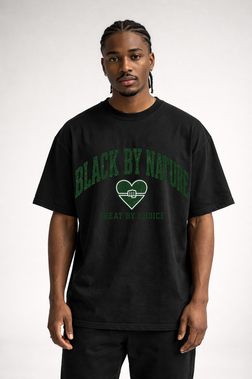 BLACK BY NATURE - OVERSIZED SHIRT