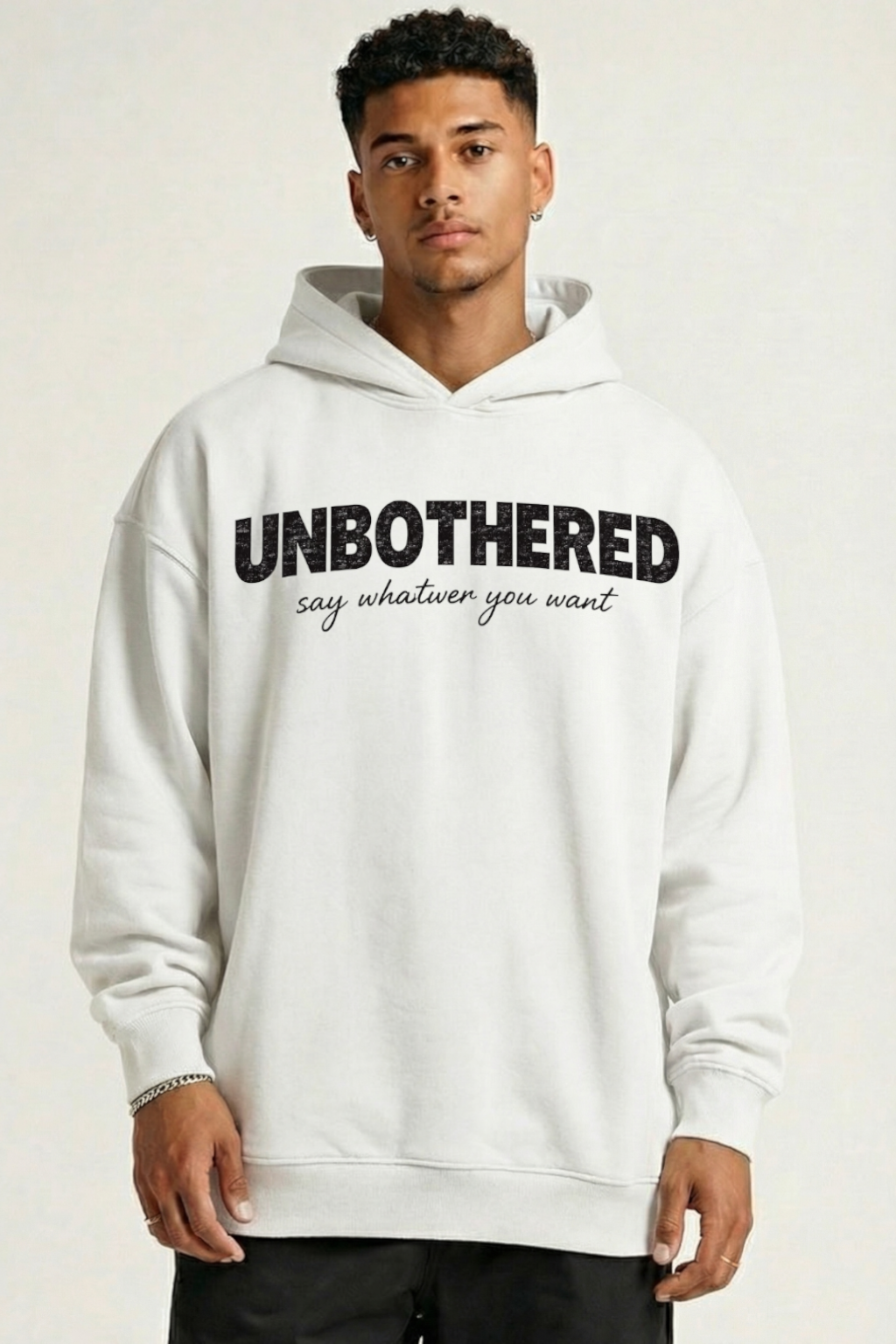 UNBOTHERED - OVERSIZED HOODIE