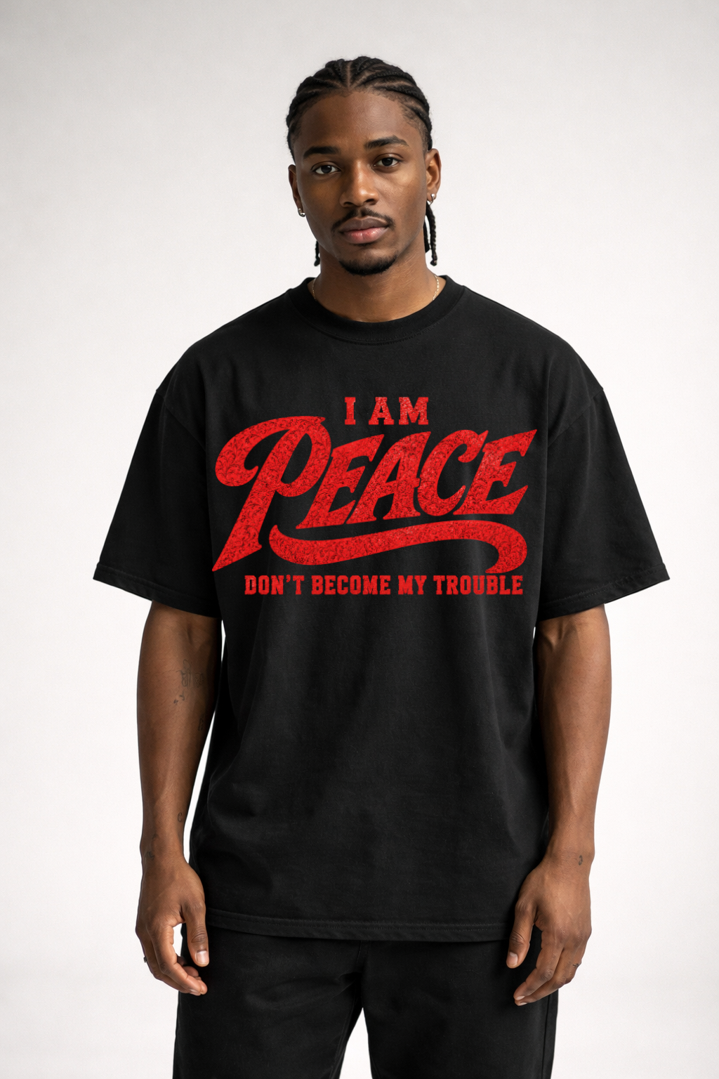 I AM PEACE - OVERSIZED SHIRT