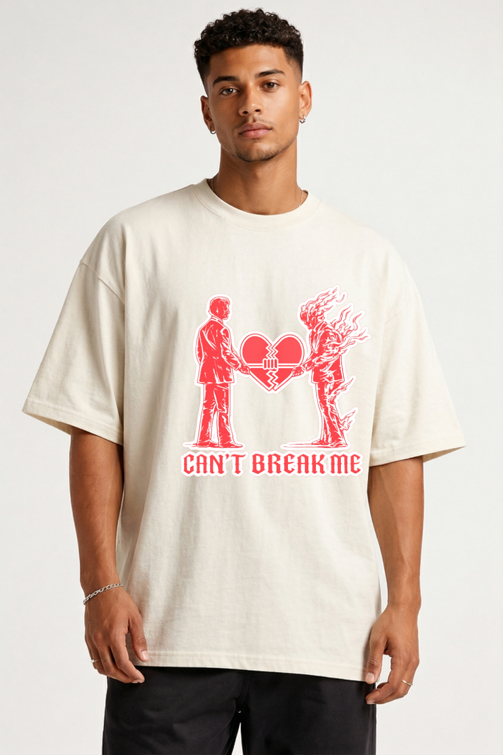 CAN'T BREAK ME - OVERSIZED SHIRT
