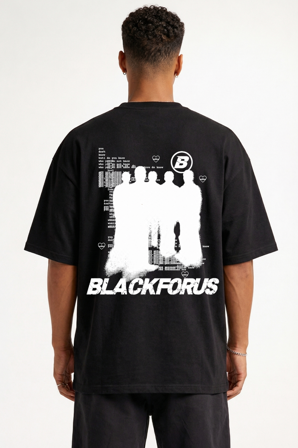BLACKFORUS - OVERSIZED SHIRT