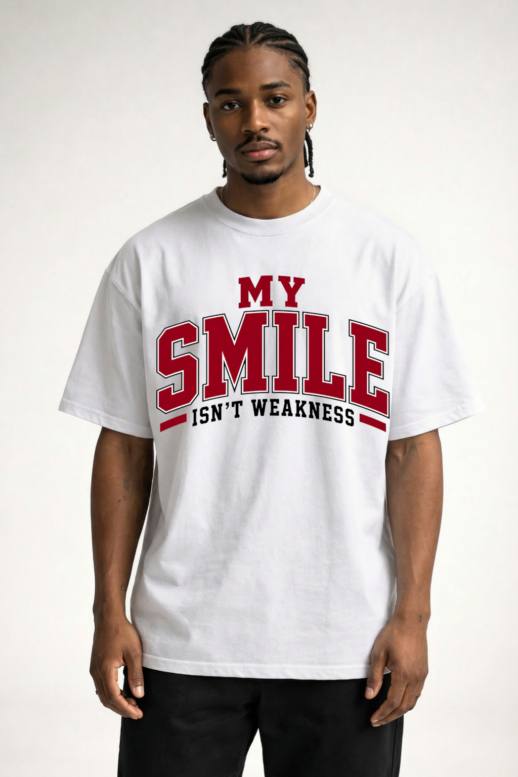 MY SMILE - OVERSIZED SHIRT