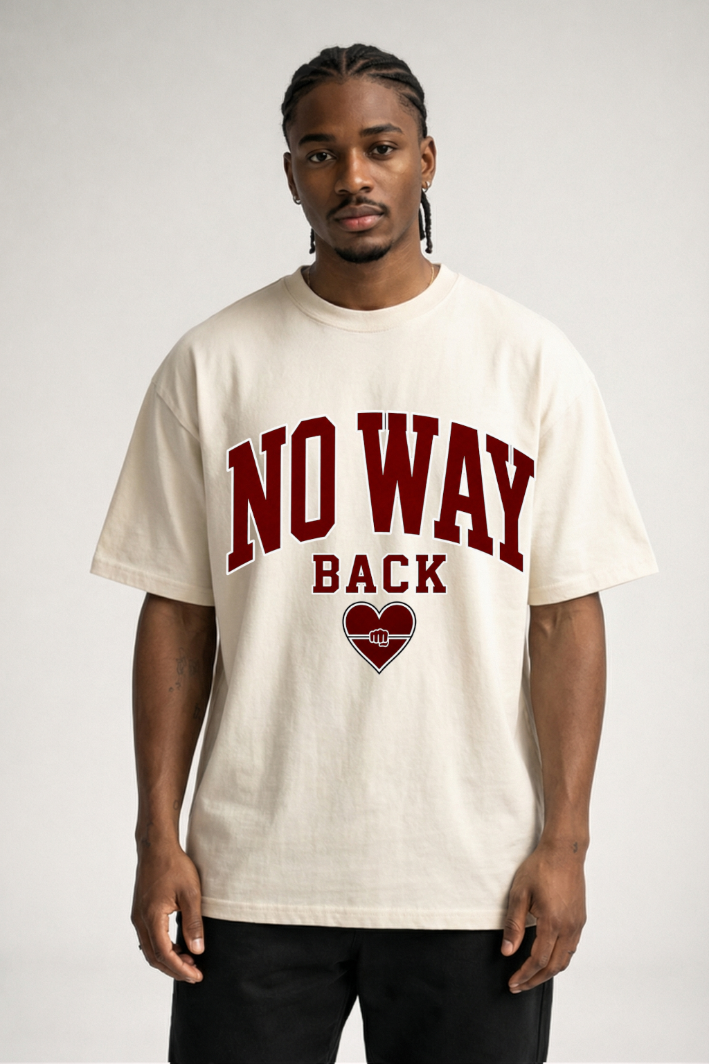 NO WAY BACK - OVERSIZED SHIRT