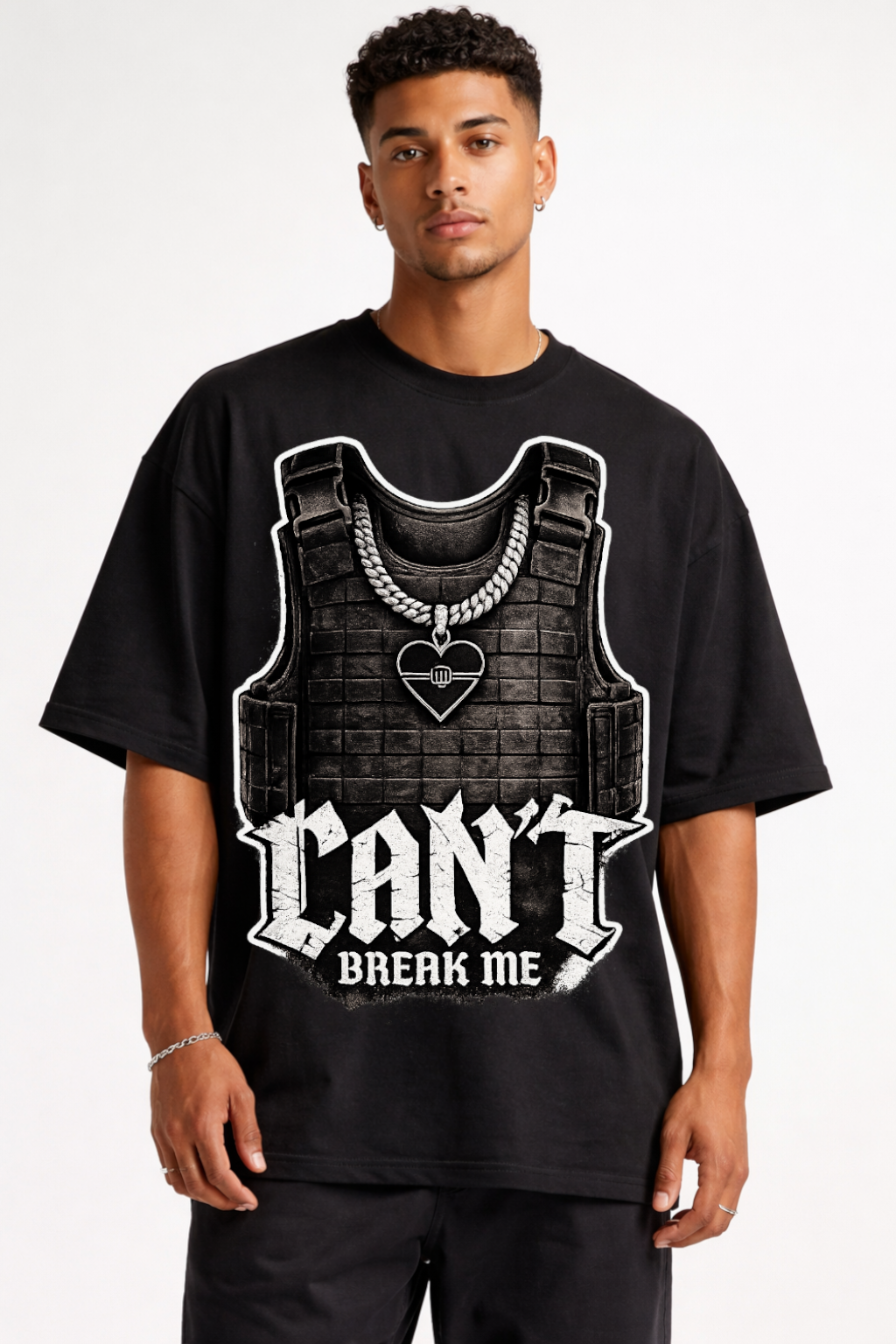 CAN'T BREAK ME - OVERSIZED SHIRT