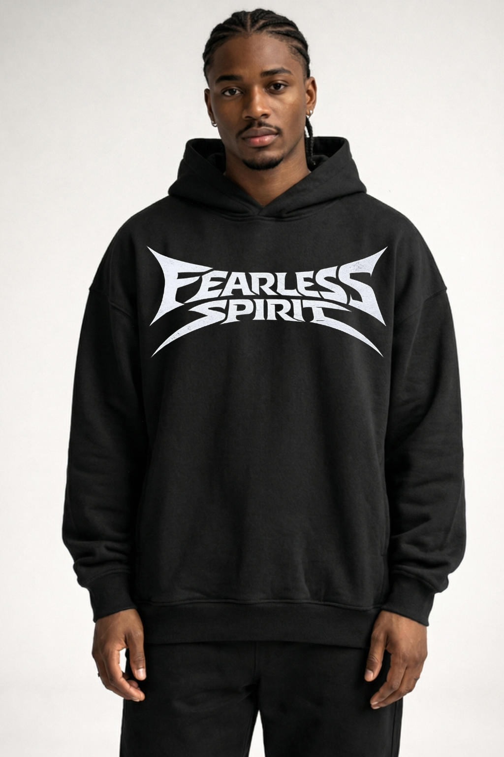 FEARLESS SPIRIT - OVERSIZED HOODIE