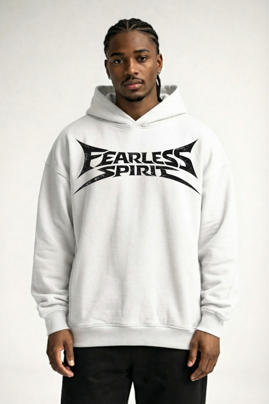 FEARLESS SPIRIT - OVERSIZED HOODIE