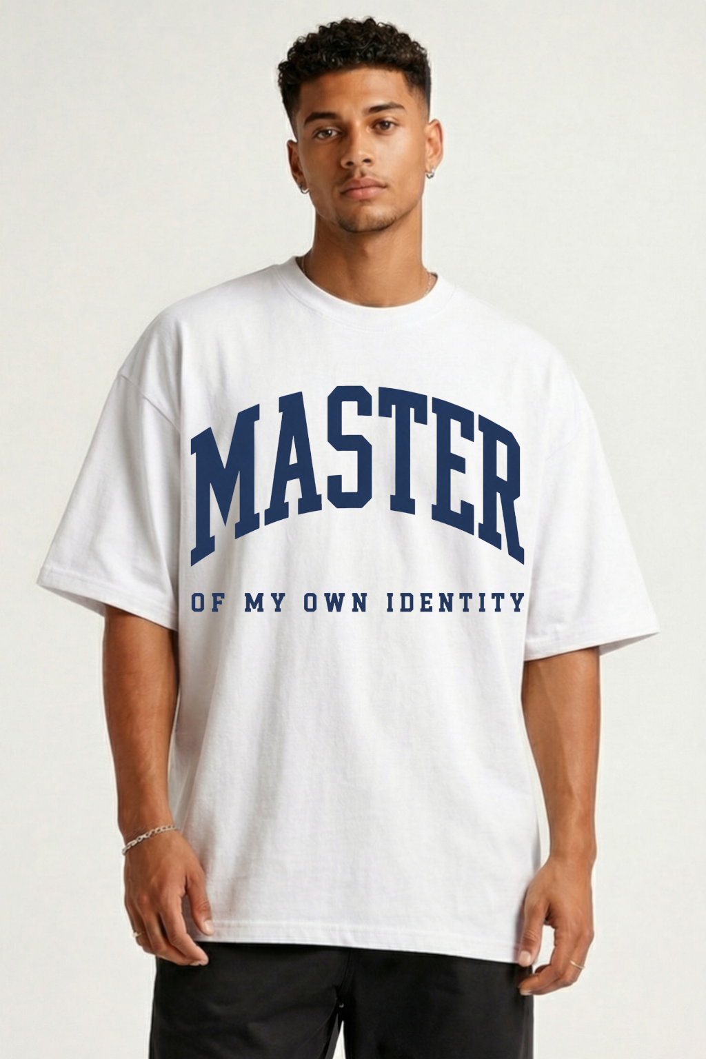MASTER OF MY OWN IDENTITY - OVERSIZED SHIRT