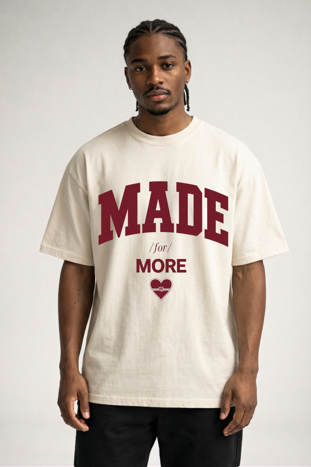MADE FOR MORE - OVERSIZED SHIRT