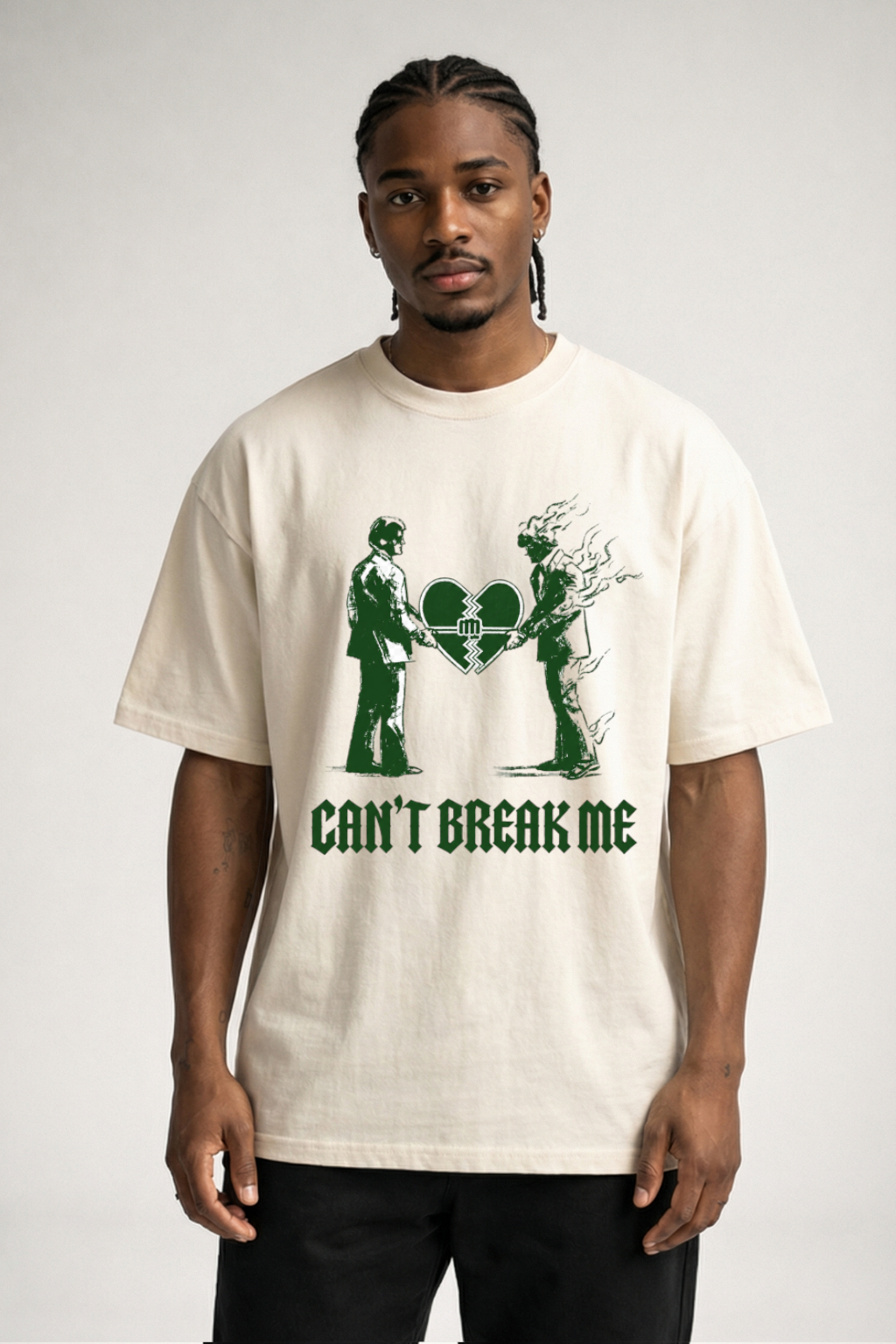 CAN'T BREAK ME - OVERSIZED SHIRT