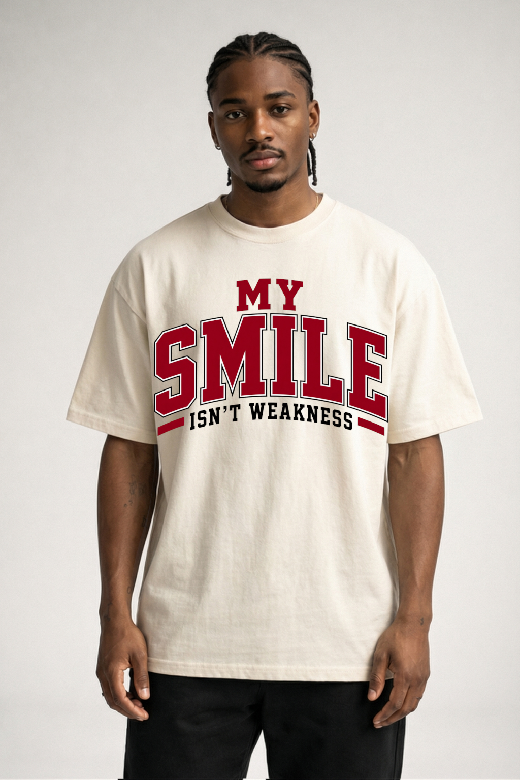 MY SMILE - OVERSIZED SHIRT