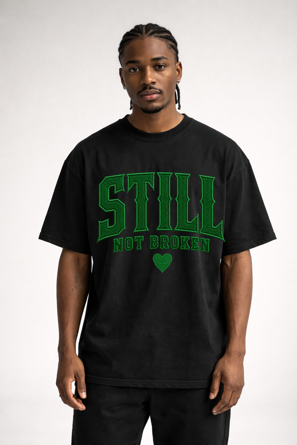 STILL NOT BROKEN - OVERSIZED SHIRT