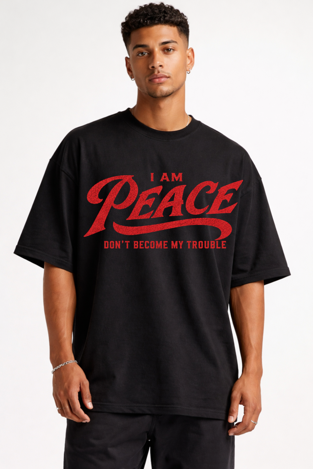 I AM PEACE - OVERSIZED SHIRT