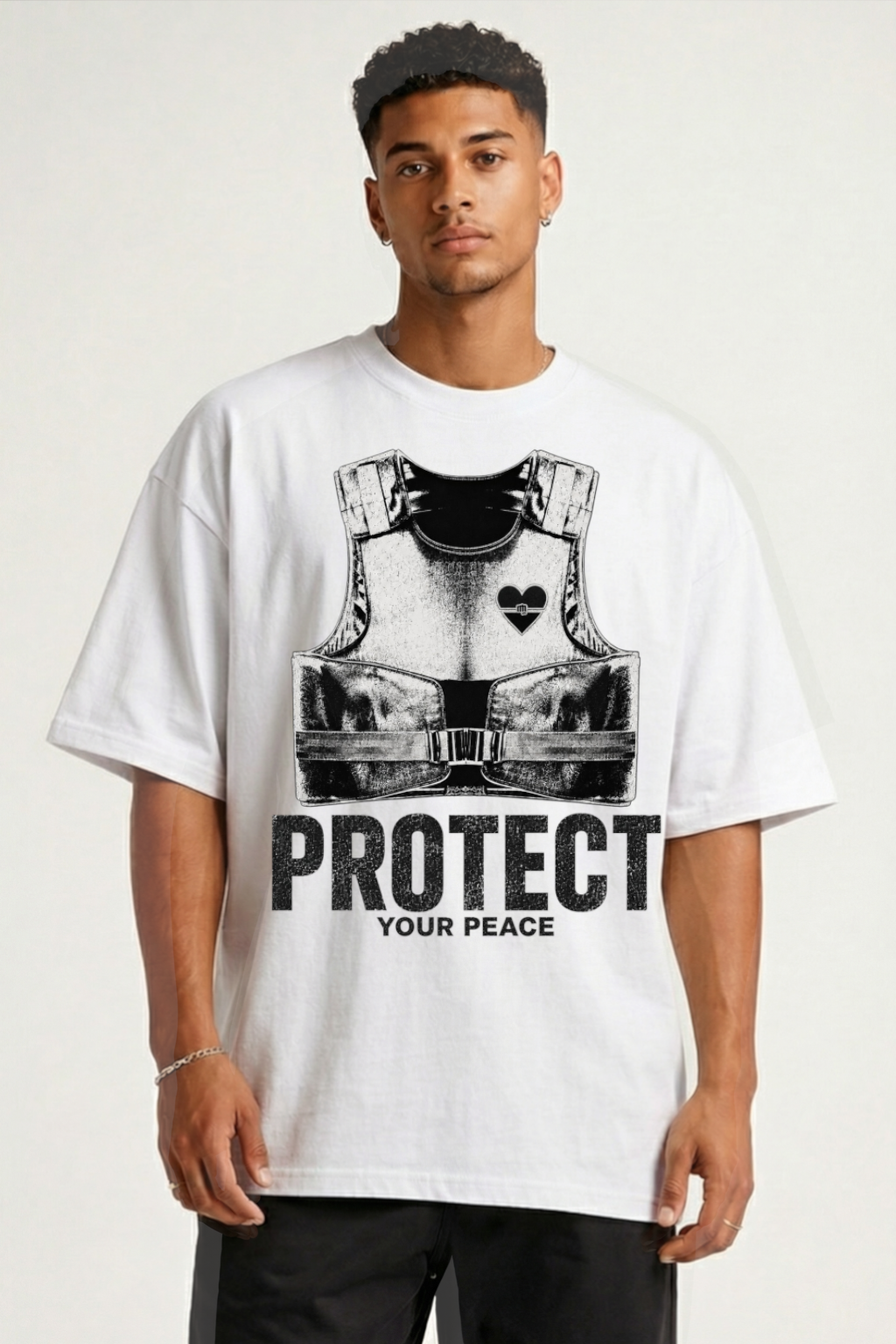 PROTECT MY PEACE - OVERSIZED SHIRT
